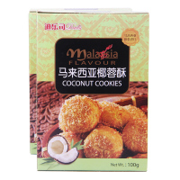 迪乐司 马来西亚椰蓉酥 100g/盒