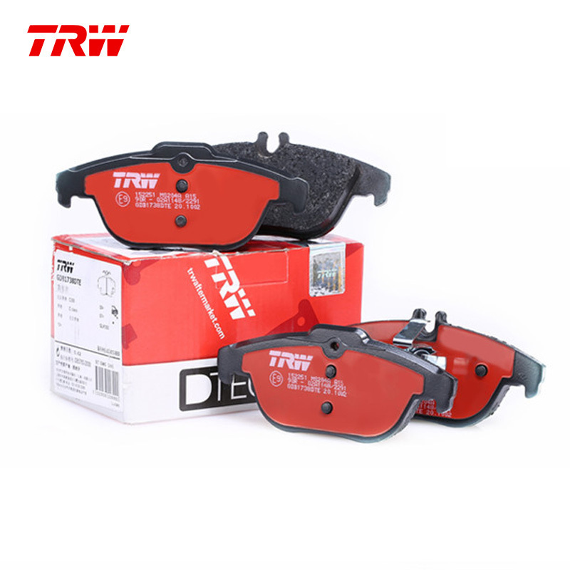 天合(TRW)后刹车片.陶瓷GDB1875DTE适用于11-15款途锐(底盘7P5) 3.0TSI