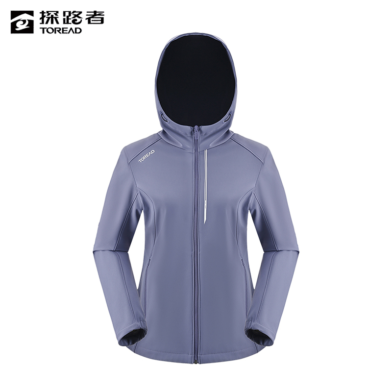 探路者 女式软壳外套 TAEEAM92222/件高清大图