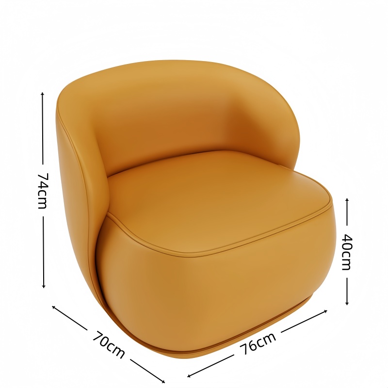 烁恒 沙发橘色 张高清大图
