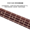 芬达（Fender）Squier Affinity J BASS RCR入门款4弦爵士JAZZ电贝司四弦贝斯跑车红
