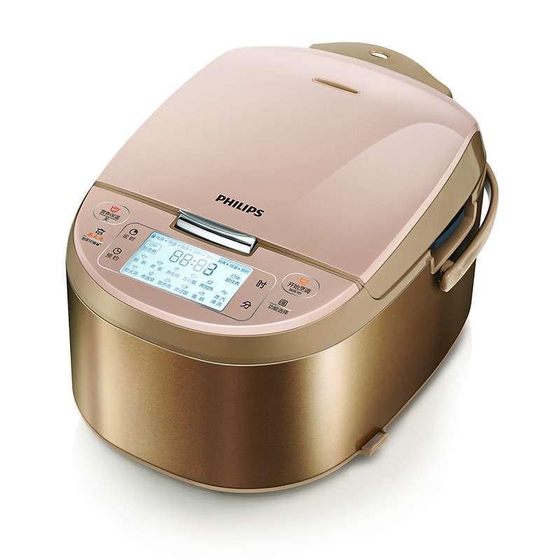 飞利浦（PHILIPS）电饭煲 HD3095 微电脑式电饭煲 全新柴火烧饭款4L