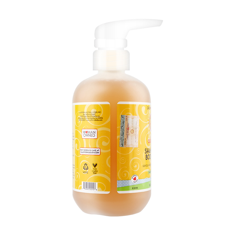 California Baby 加州宝宝婴幼儿金盏花去湿疹洗发液沐浴露二合一562ml