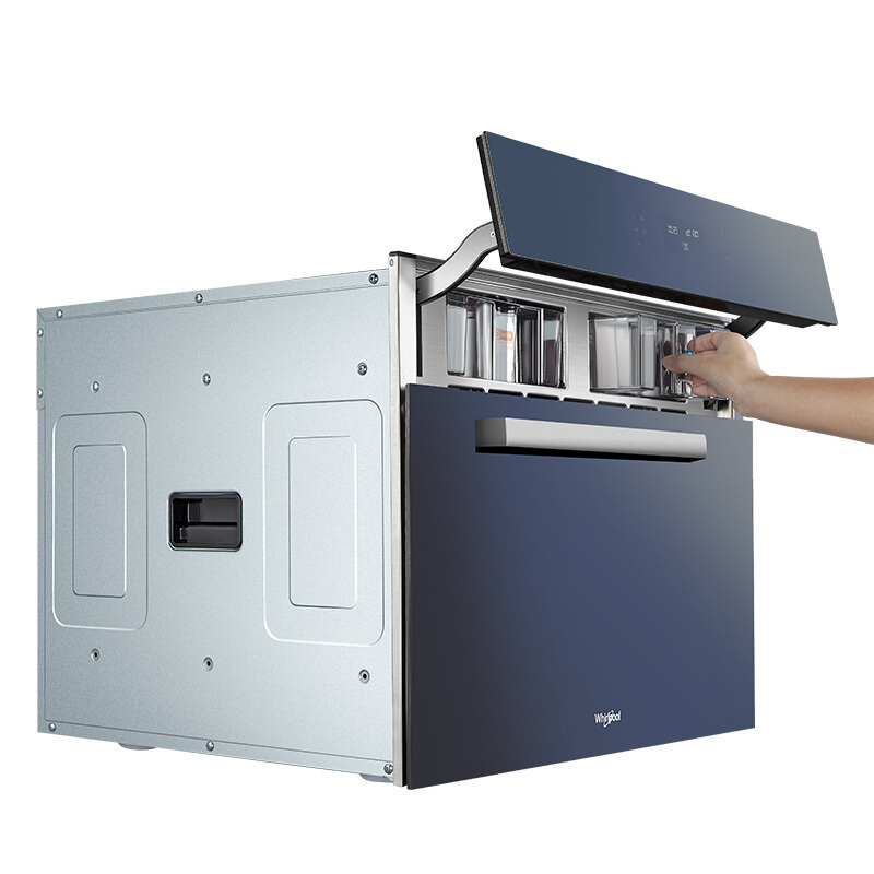 惠而浦(Whirlpool)嵌入式蒸烤箱保温一体机ES-58M2+AWD201A 智能烘焙多功能58L 烤箱蒸箱二合一