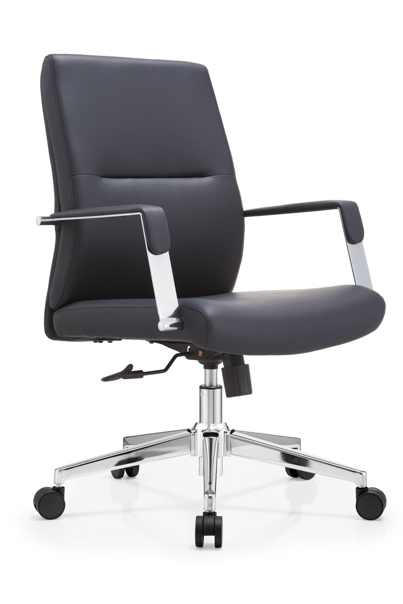 德诚和老板椅办公椅子电脑椅会议椅西皮椅子 11B