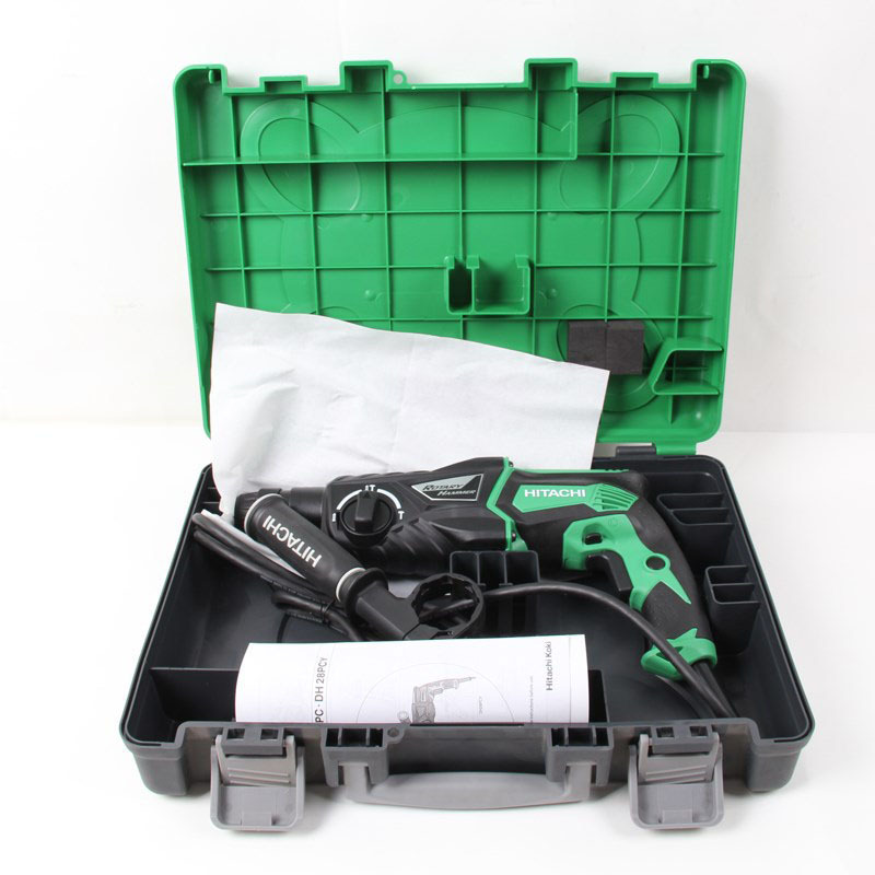 高壹工机 日立 24mm轻型电动锤钻 730w可调速三功能装修墙壁打孔电锤