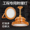 蒙企智品LED防爆工矿灯IP66防护等级黄色200W/个