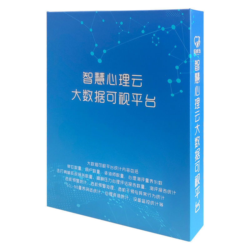 伍贰伍WEW-XLY智慧心理大数据云平台心理健康数据可视化窗口高清大图