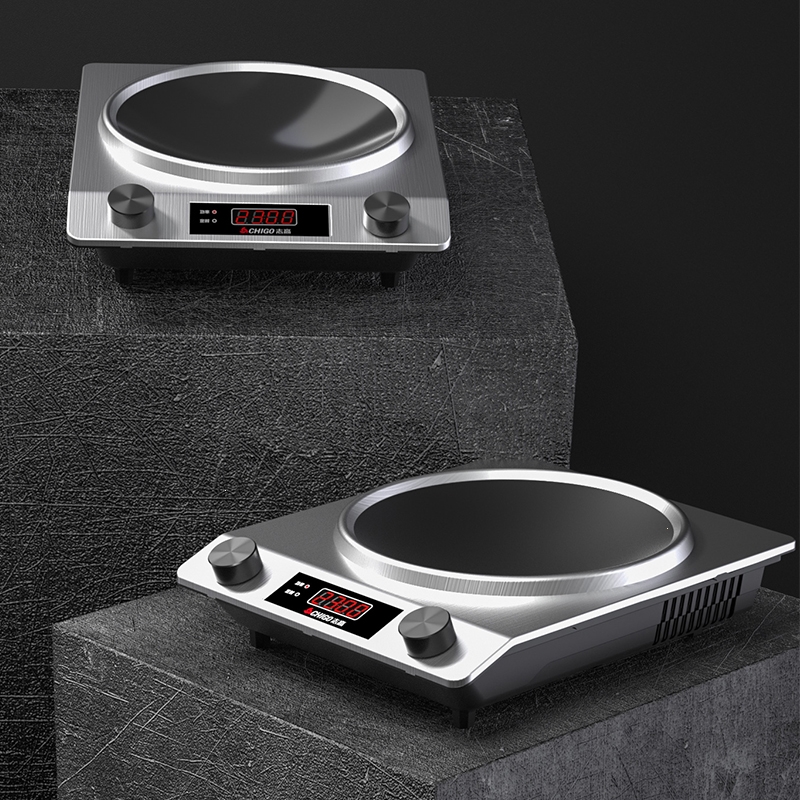 志高(chigo)73家用凹面电磁炉套装智能电池炉大功率一体锅炒菜灶