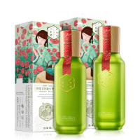百雀羚三生花玲珑玉润水乳套装(醒肤水100ml+菁华乳100ml)面部护肤套装补水滋润清爽保湿舒缓肌肤
