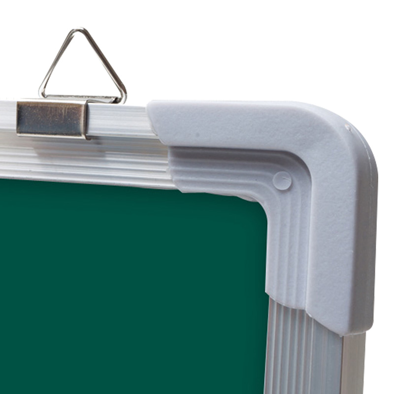 齐富(QIFU)单面磁性绿板45*60cm 粉笔书写教学家用留言板儿童家用绿板教学儿童写字练习板儿童家用软绿板白板高清大图