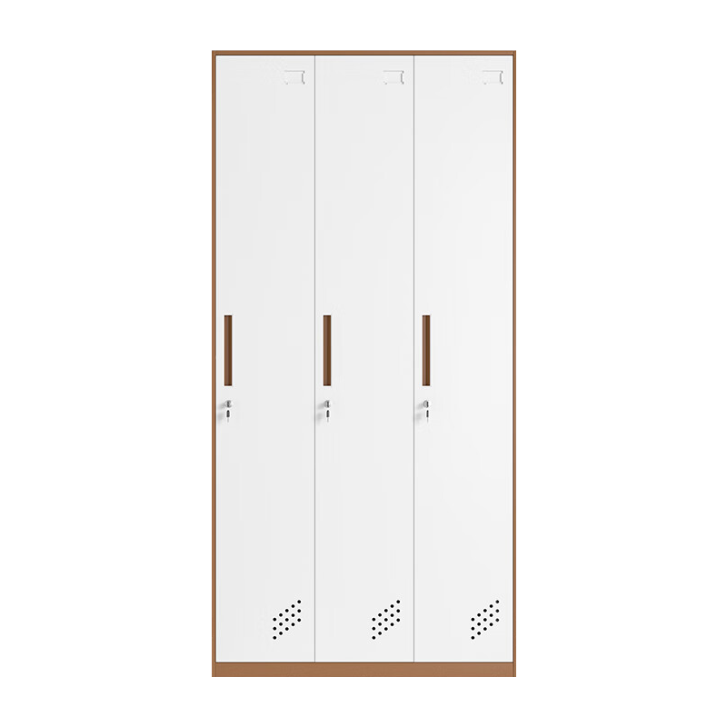 祁川 钢制更衣柜 三门/台高清大图