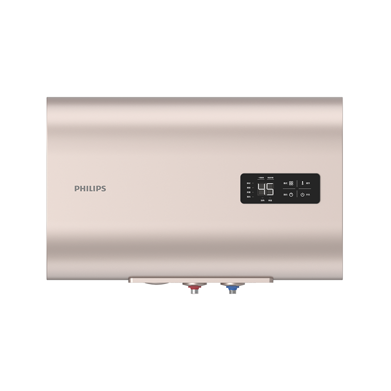 飞利浦(PHILIPS)电热水器50升纤薄扁桶聚能双胆加热 3200W 速热增容 AWH1265/93
