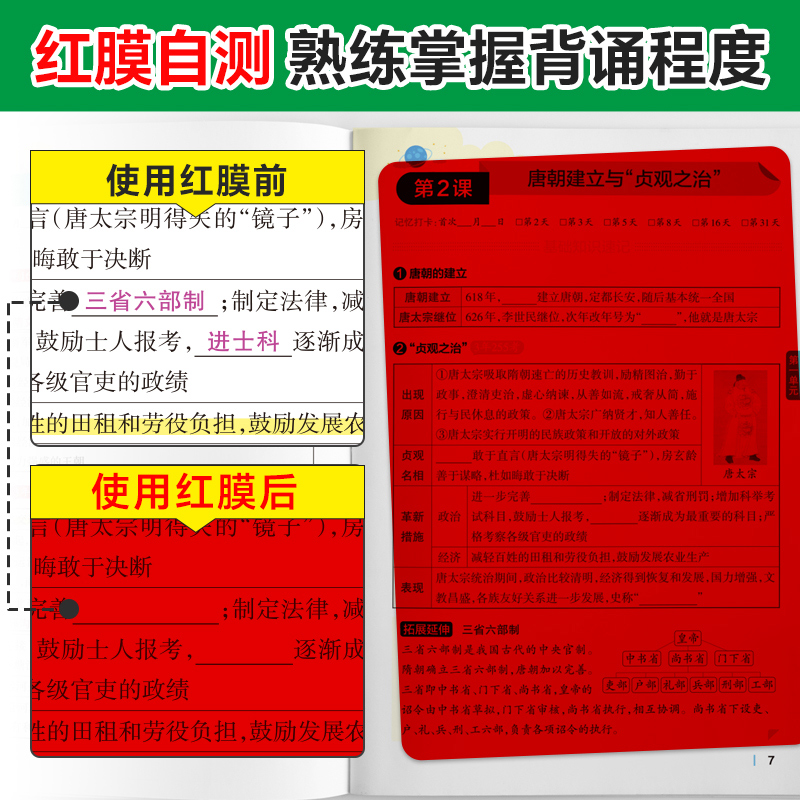 历史 七年级上 [正版]2025春初中速查速记小四门七年级八年级上册下册基础知识手册历史道德与法治地理生物考试知识点速查高清大图