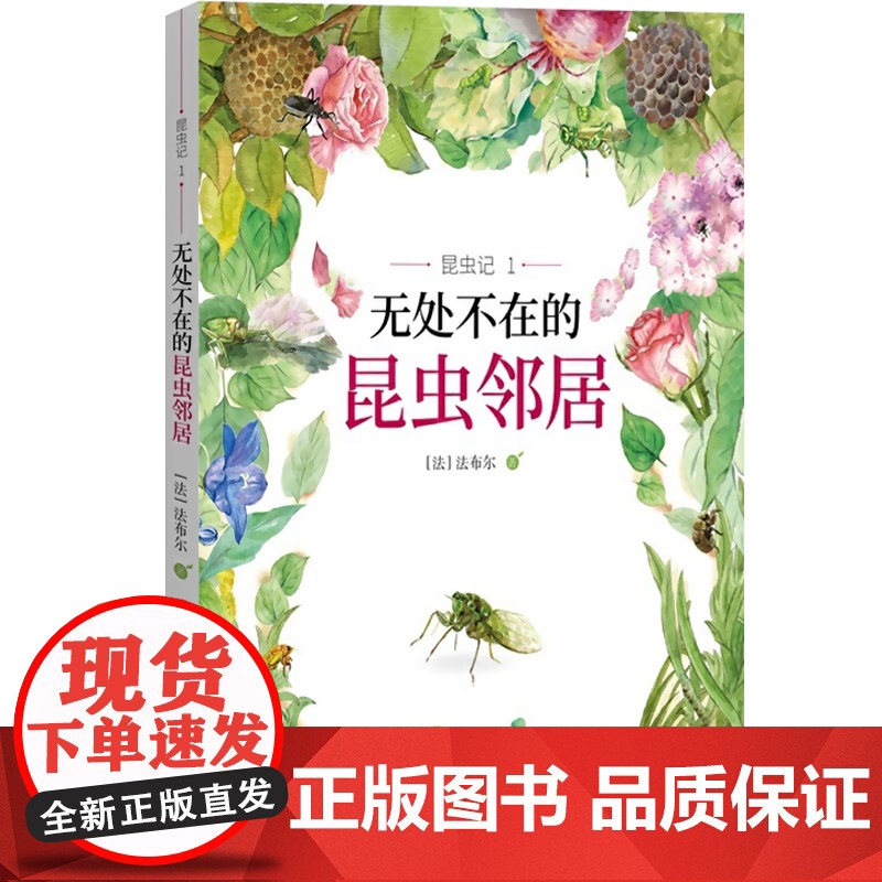 昆虫记1无处不在的昆虫邻居 阅读指导 科普/百科 少年儿童 世纪出版高清大图