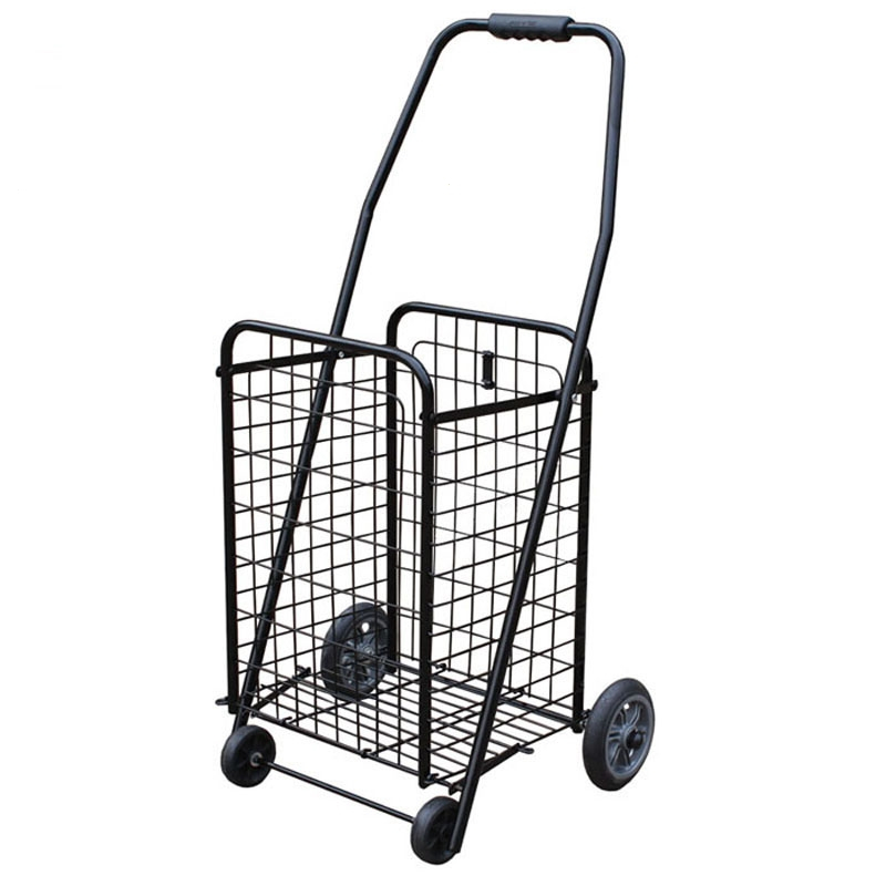 购物车便携可折叠小拉车爬楼买菜手时光旧巷推车老年家用拖车杆行李