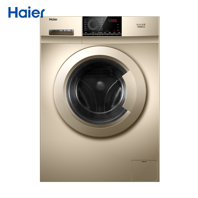 海尔(Haier) 滚筒洗衣机 9公斤洗烘一体机 XQG90-HB016G高清大图