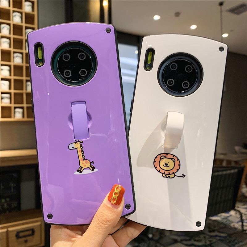 椭圆形狮子华为mate30手机壳女可爱全包防摔mate30pro硅胶真智力