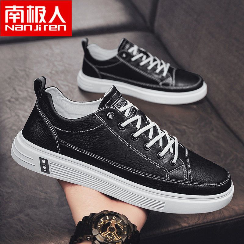 鞋子男新款夏季男士休闲鞋透气板鞋男潮流小白鞋男