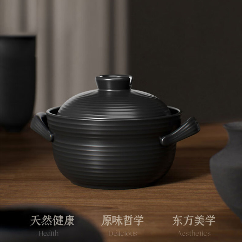 苏泊尔砂锅3.0l高品质不易开裂古风系列EB30ATT02高清大图
