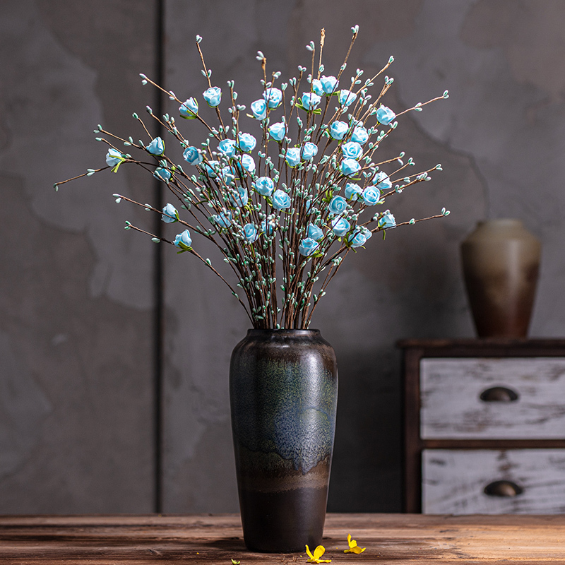 流釉花瓶 红腊梅2枝报价_参数_图片_视频_怎么样_问答-苏宁易购