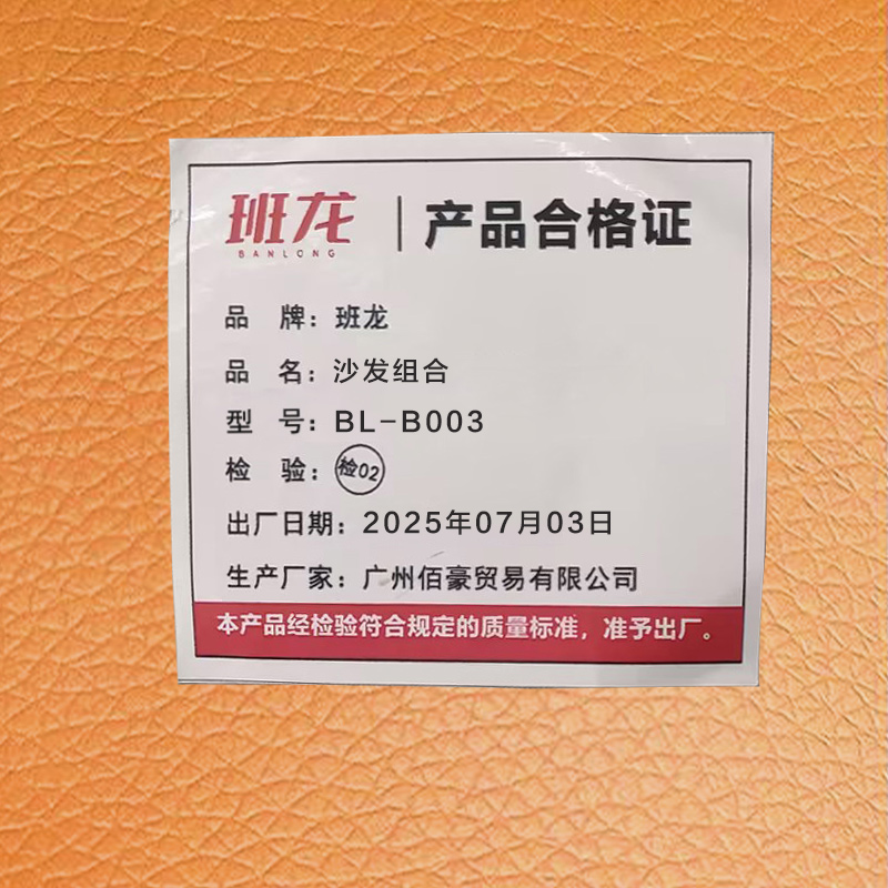 班龙沙发组合BL-B003套高清大图
