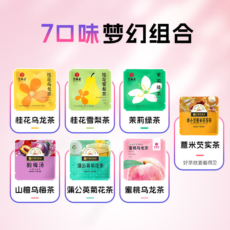 艺福堂一周好茶 28克(7包)高清大图