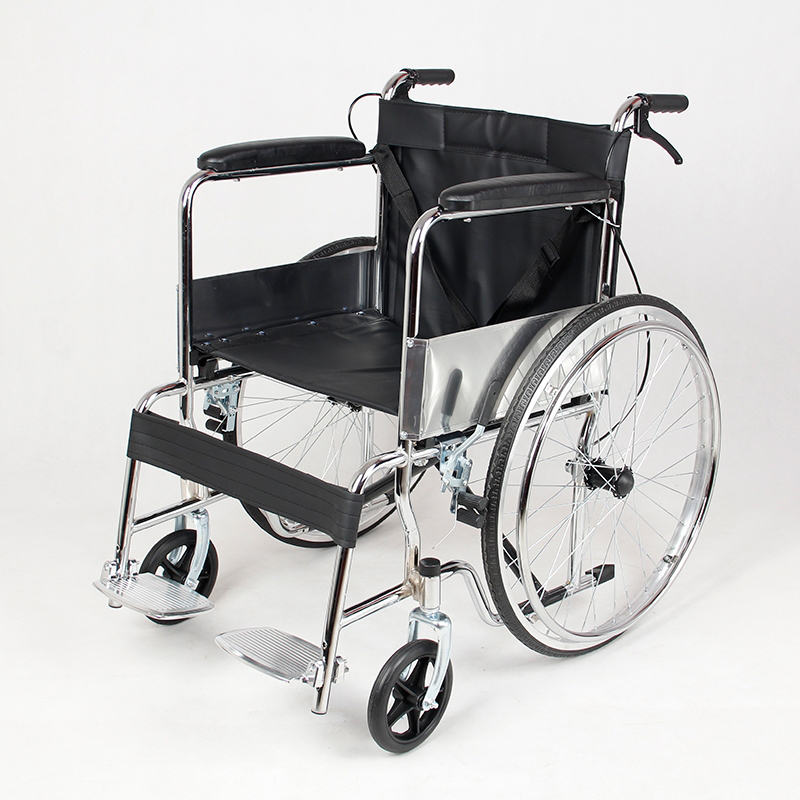 妙坤 功能轮椅 皮革软座高清大图