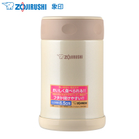 象印(ZO JIRUSHI)焖烧杯SW-EAE50-CC 进口不锈钢真空焖烧杯保温壶保温杯 奶白色 500ml