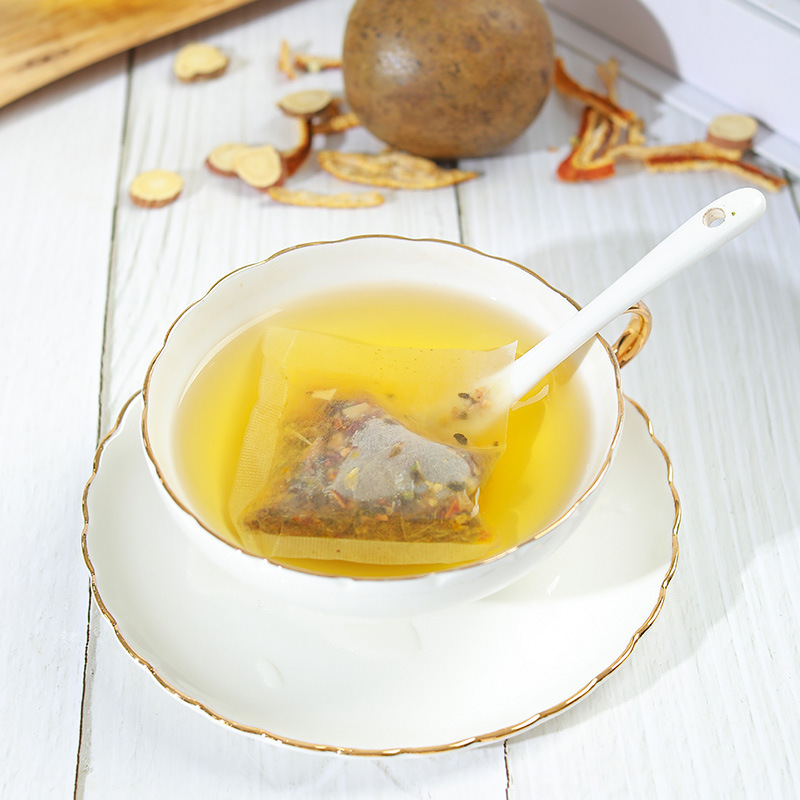 原味罗汉果枇杷茶买1发22盒装共60小包罗汉果枇杷果茶饮肺粑批茶特级