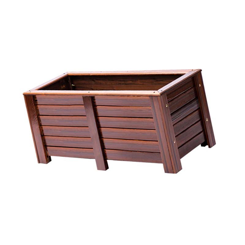 安虎 户外防腐木花箱 100*40*40cm 个高清大图