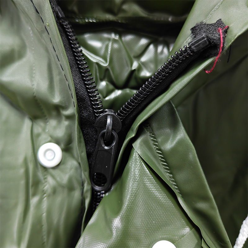 鸽护 分身雨衣 军绿150-190cm 套高清大图