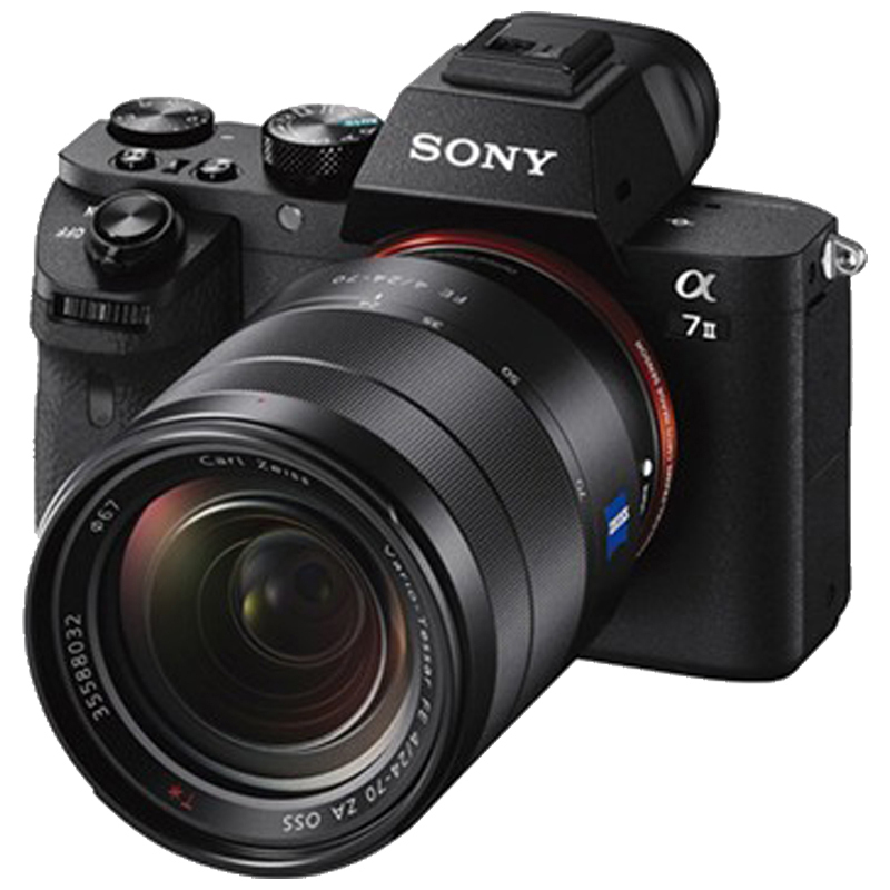 索尼(SONY)ILCE A7M2(24-70mm F4+闪光灯)数码微单相机 单镜头套装 约2430万像素