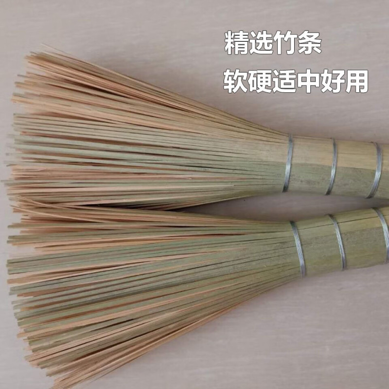竹刷竹制手工锅刷厨房老式炊帚刷锅神器 洗锅刷高清大图
