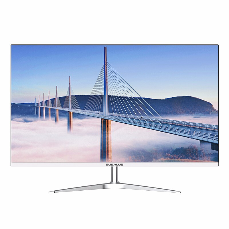 大水牛p27027英寸1080p高清75hz直面hdmi高清商务家用办公显示器白色