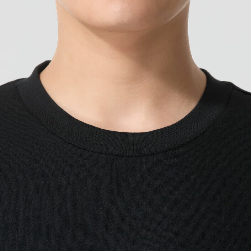 阿迪达斯（adidas）卫衣男装新款三条纹加绒休闲运动服套头衫JE6304 ZP高清大图