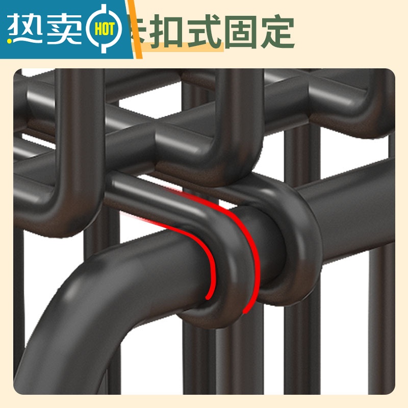 敬平置物架落地多层可移动家用厨房免打孔多功能架蔬菜水果收纳筐篮子高清大图