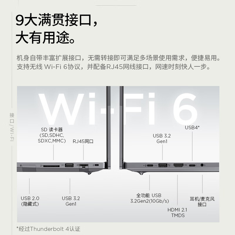 ThinkPad联想ThinkBook 16+ 2024 AMD锐龙标压笔记本电脑 16英寸标压轻薄办公本(R7-8845H 32G 2T 2.5K 120Hz)