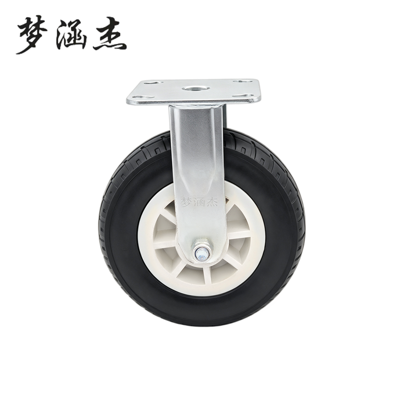 梦涵杰 重型定向轮橡胶轮 8寸轮面直径200 个高清大图