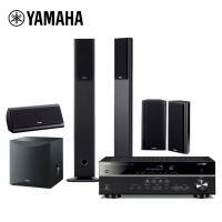 雅马哈(YAMAHA)NS-PA120+RX-V385+SW050家庭影院5.1声道音响组合功放套装木质箱体