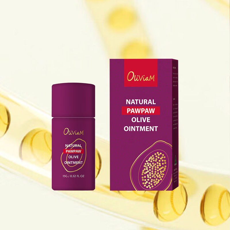 OLIVIAM澳莉维亚润唇膏保湿水润天然番木瓜橄榄果油15g高清大图