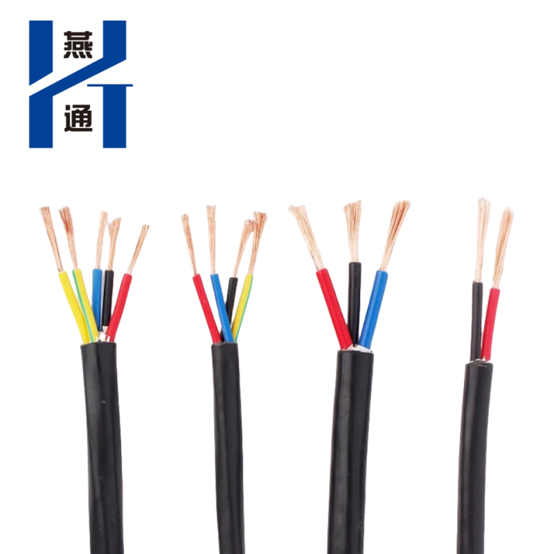 燕通 铜芯护套线 300/500V-RVV6*1平方/米高清大图