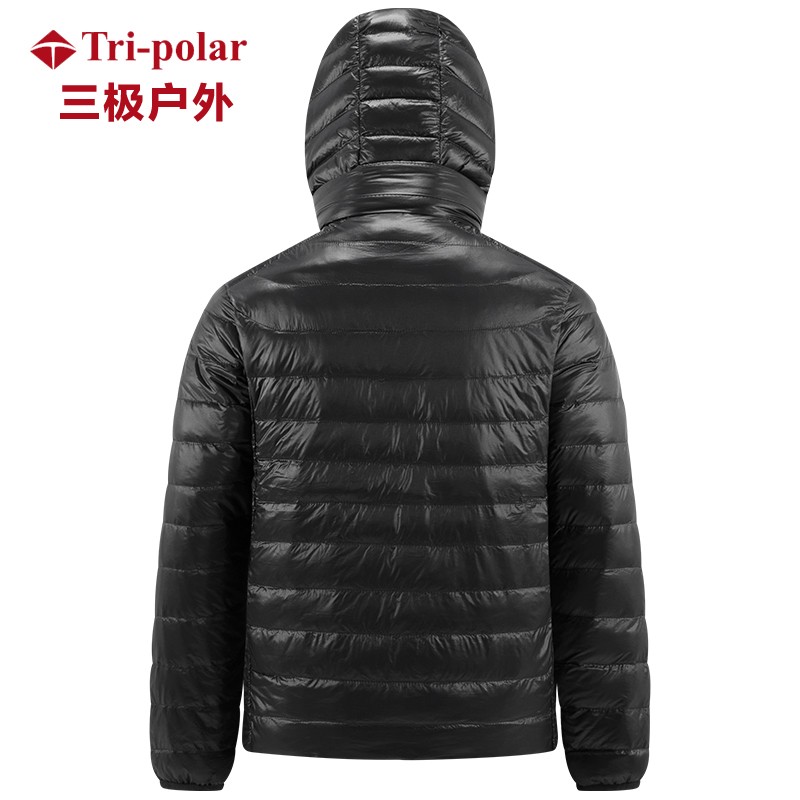 三极 TP8521 情侣款连帽羽绒服 男款高清大图