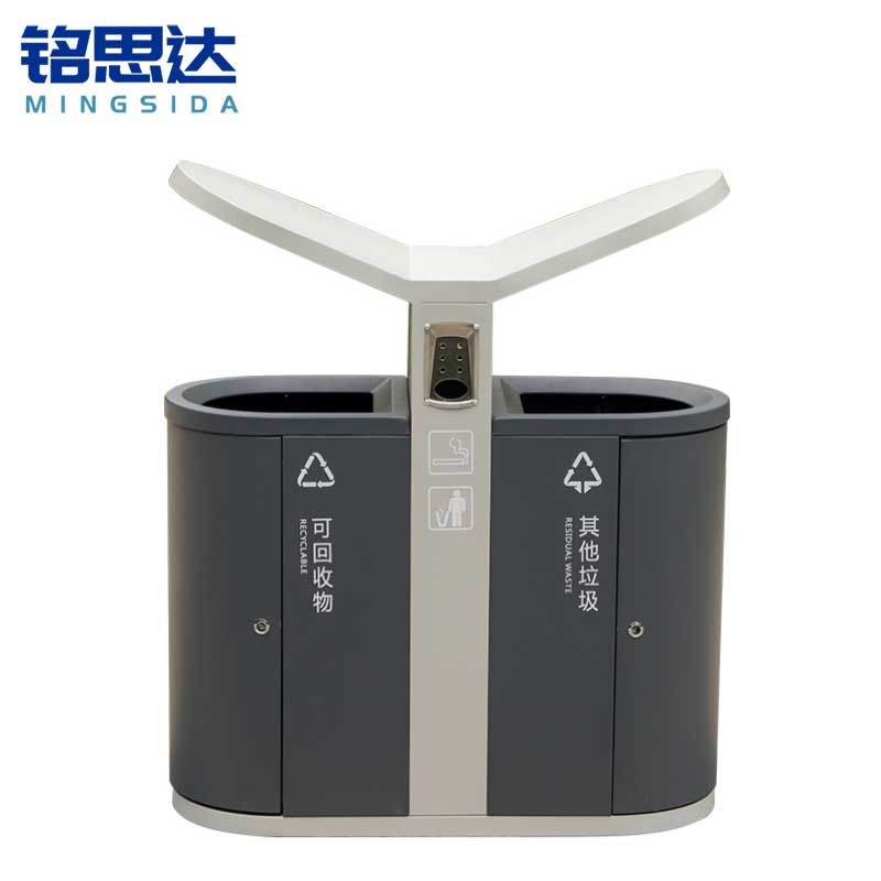 铭思达垃圾桶88*36*95cm个高清大图