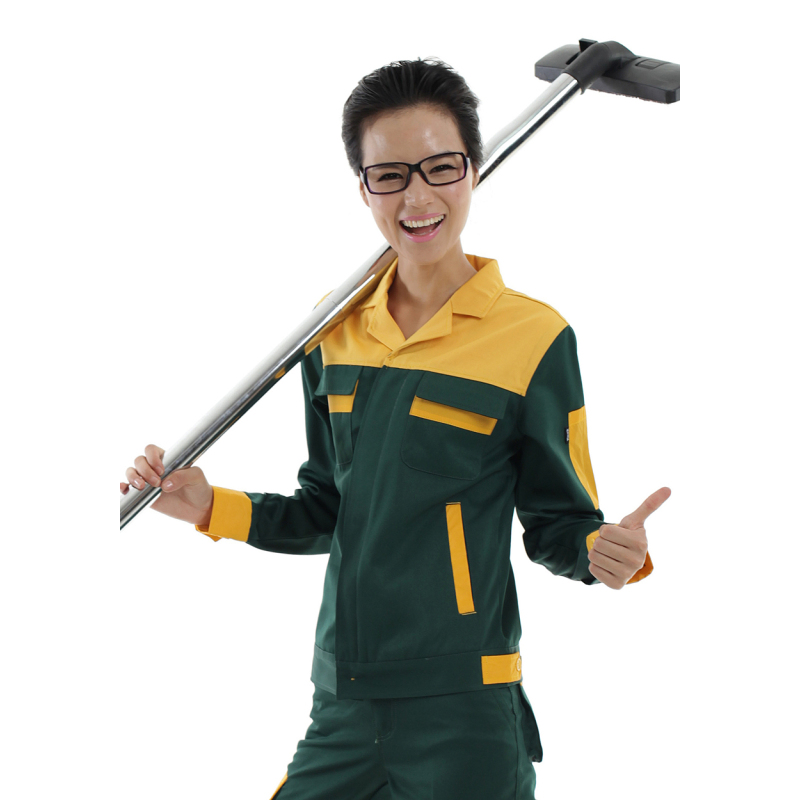 拓吉凯(TJK) 绿色 防静电工装呢 反光工作服 WY150-513(单位:套)