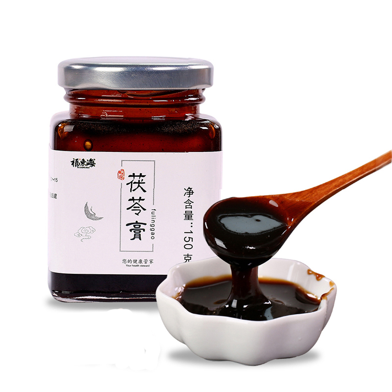 褔東海(FU DONG HAI) 手工茯苓膏150g/瓶*2 云南白茯苓茶茯苓粉湿气膏茯苓云苓 膳食营养补充300g