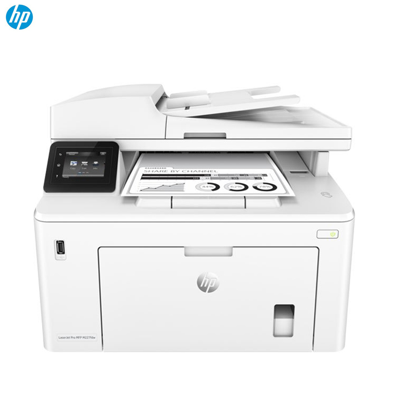 惠普(HP) HP LaserJet Pro MFP M227fdw黑白激光多功能一体机 A4 打印 复印 扫描 传真高清大图