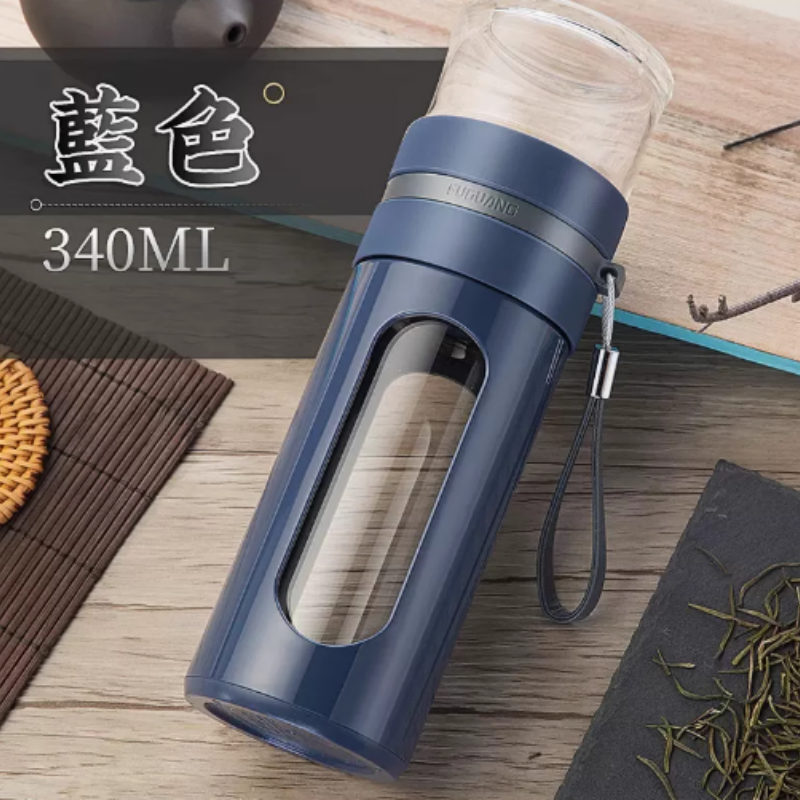 富光 GP1609 玻璃杯340ml(单位:个)颜色随机发货高清大图