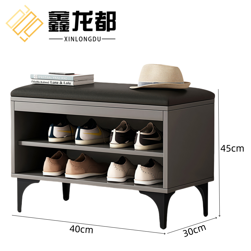 鑫龙都鞋柜换鞋凳 换鞋凳40cm个