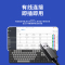 爱国者Aigo有线键盘V500PRO 笔记本电脑台式机打字办公家用便携女生可爱剪刀脚巧克力键盘 黑色